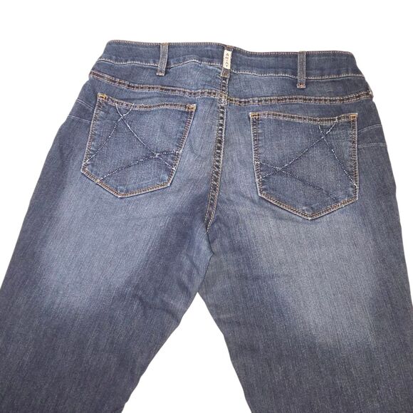 Ariat REAL Women Denim Mid Rise Stretch Boot Cut Jean Size 33x25 Short Inseam - Picture 8 of 13